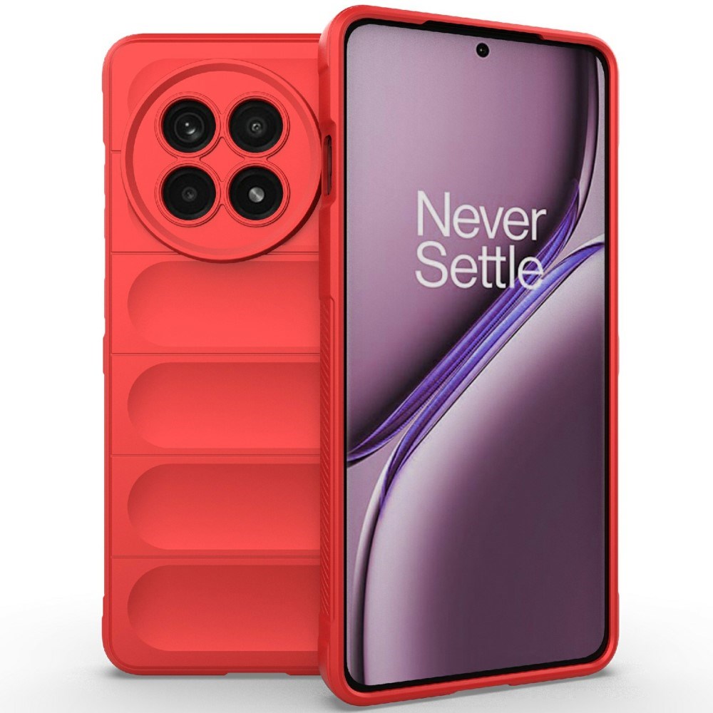 EIDERWOOD OnePlus 13R Fleksibelt Plastdeksel - Rød