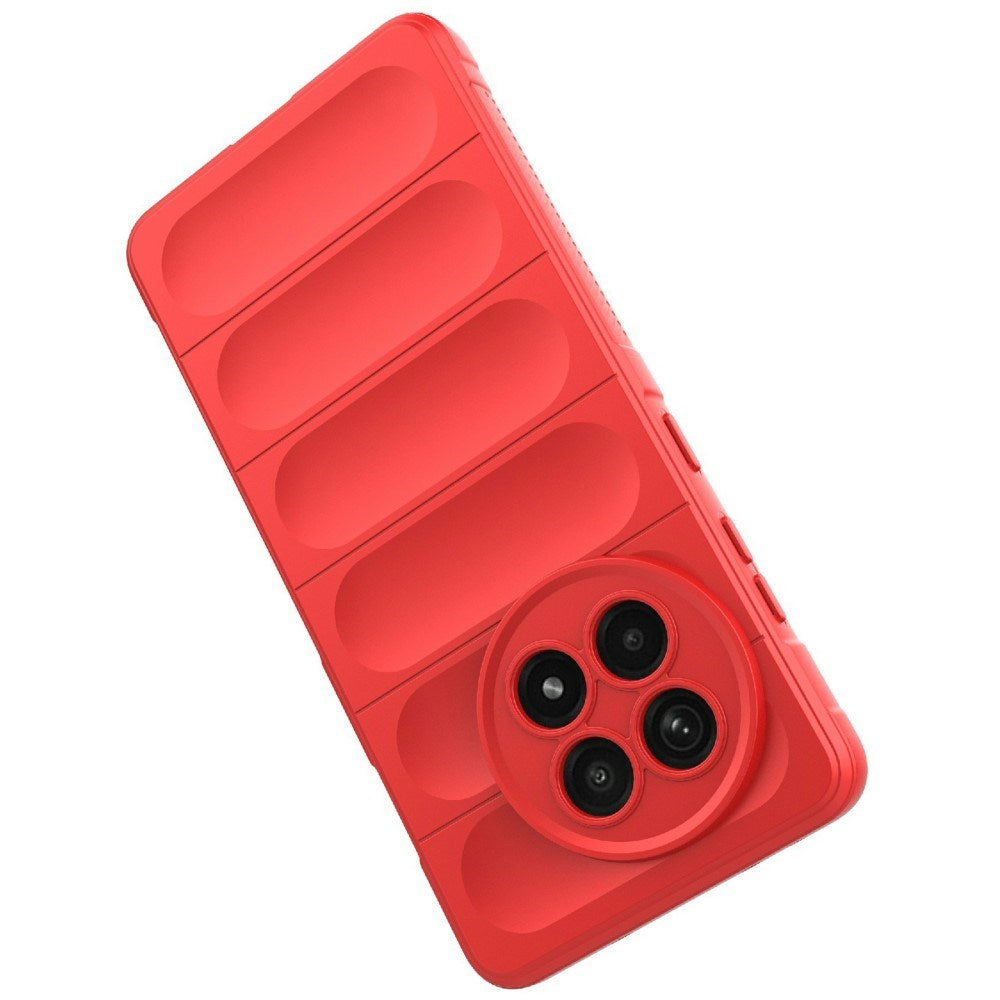 EIDERWOOD OnePlus 13R Fleksibelt Plastdeksel - Rød