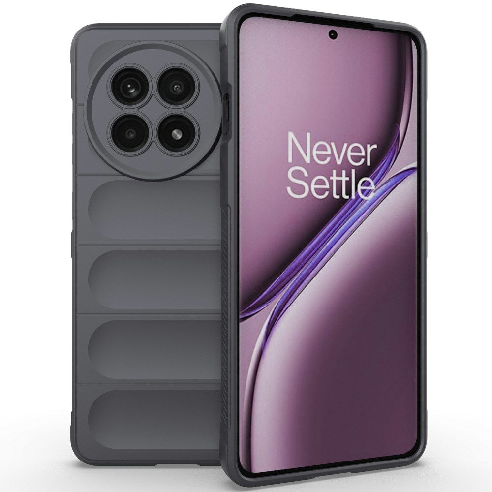 EIDERWOOD OnePlus 13R Fleksibelt Plastdeksel - Mørke Grå