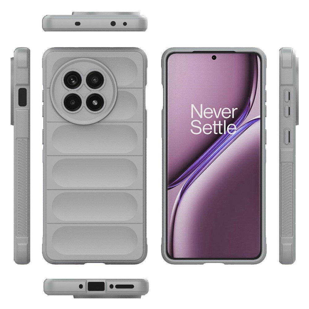 EIDERWOOD OnePlus 13R Fleksibelt Plastdeksel - Grå