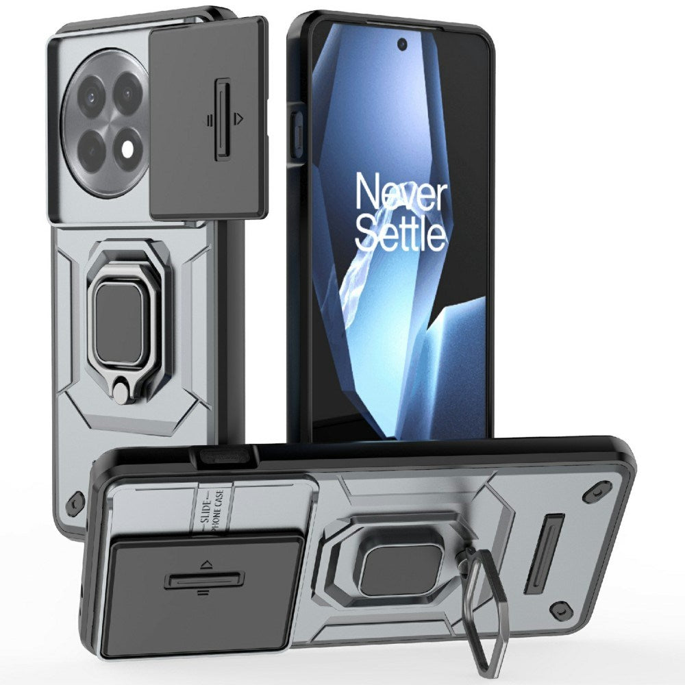 EIDERWOOD OnePlus 13R Arbeidstilfelle med Kamerabeskyttelse - Grå