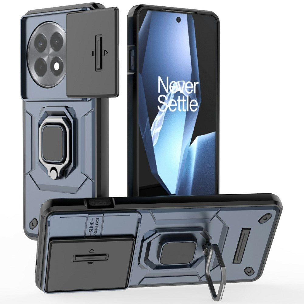 EIDERWOOD OnePlus 13R Arbeidstilfelle med Kamerabeskyttelse - Blå