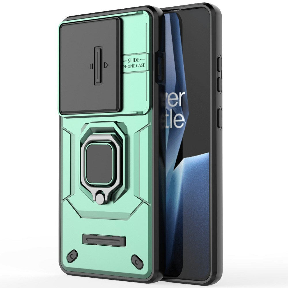 EIDERWOOD OnePlus 13R Arbeidstilfelle med Kamerabeskyttelse - Grønn