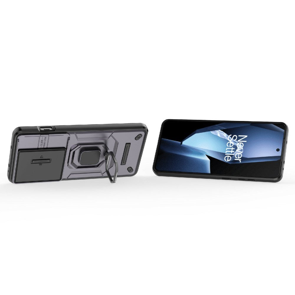 EIDERWOOD OnePlus 13R Arbeidstilfelle med Kamerabeskyttelse - Lilla