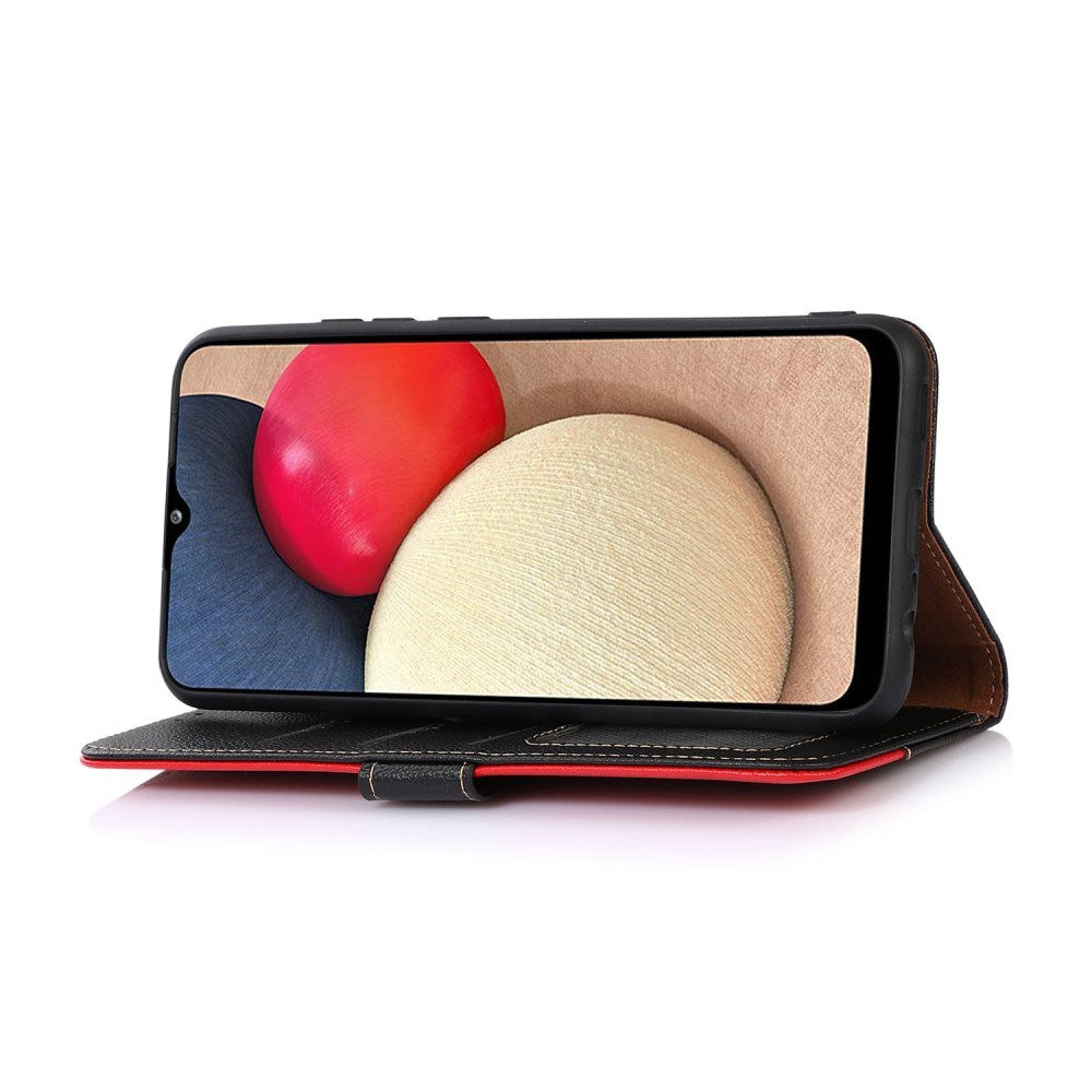 OnePlus 13R Kunstlærdeksel med Stropp - Svart