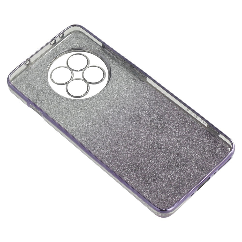 OnePlus 13R Fleksibelt Plast Deksel med 2 x Nøkkelbånd - Lilla