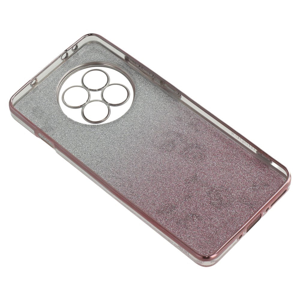 OnePlus 13R Fleksibelt Plast Deksel med 2 x Nøkkelbånd - Rosa