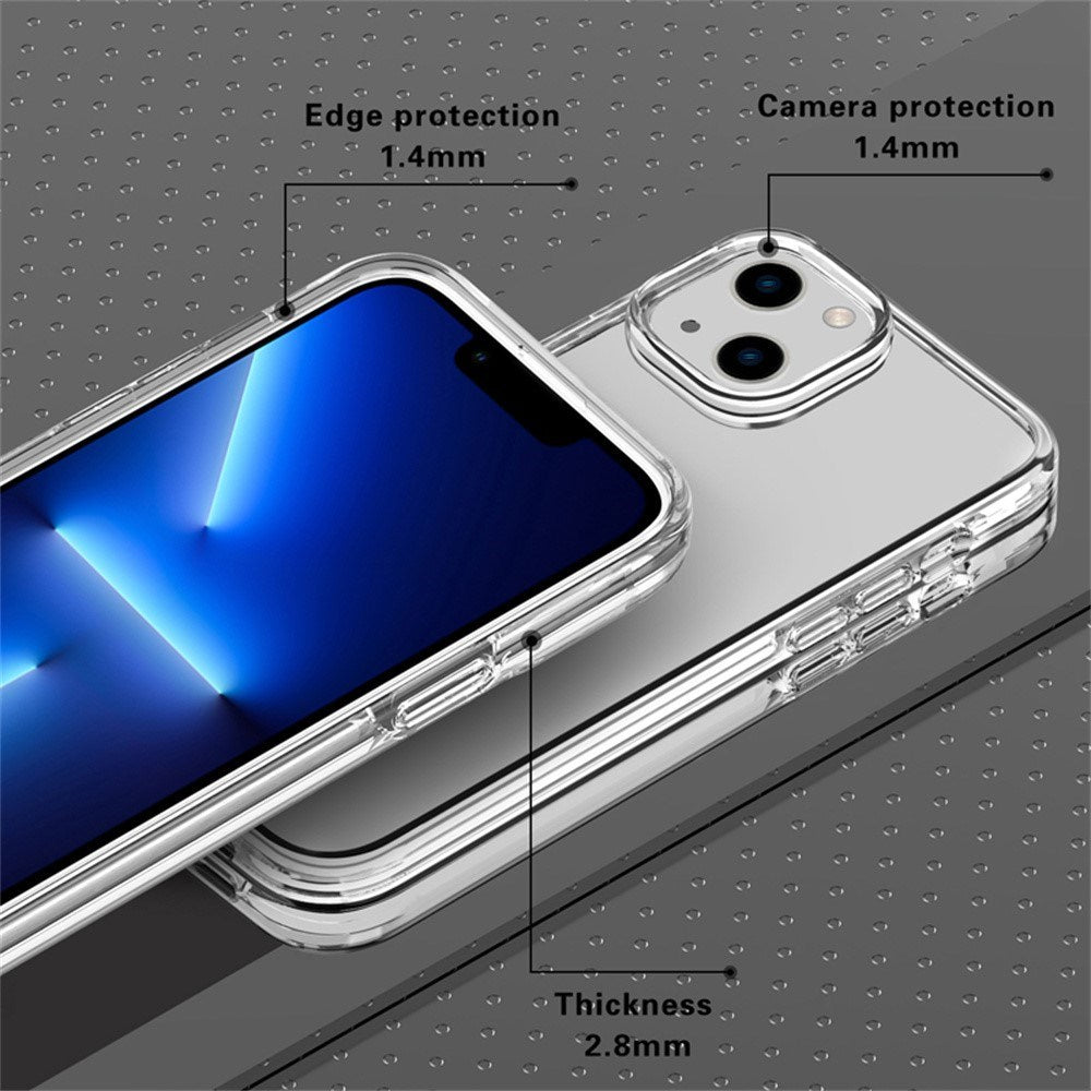 iPhone 14 EIDERWOOD Hybrid Magnetic Deksel - MagSafe Kompatibel - Gjennomsiktig