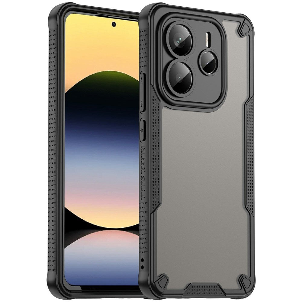 EIDERWOOD Xiaomi Redmi Note 14 (5G) Hybrid Plast Bak Deksel - Svart