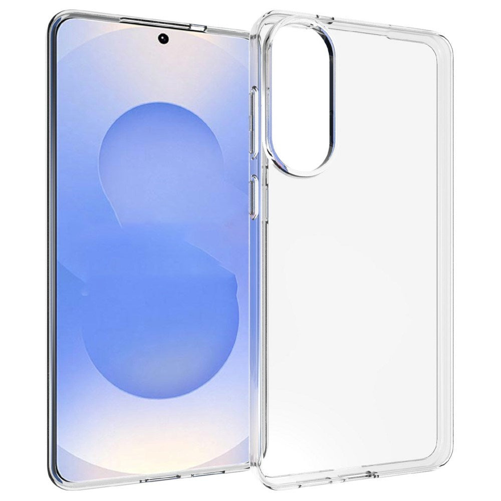 EIDERWOOD Samsung Galaxy S25 Edge Fleksibelt Plast Deksel - Gjennomsiktig