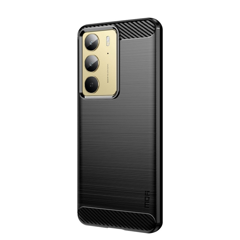 Realme 14X (5G) Brushed Carbon Deksel - Svart
