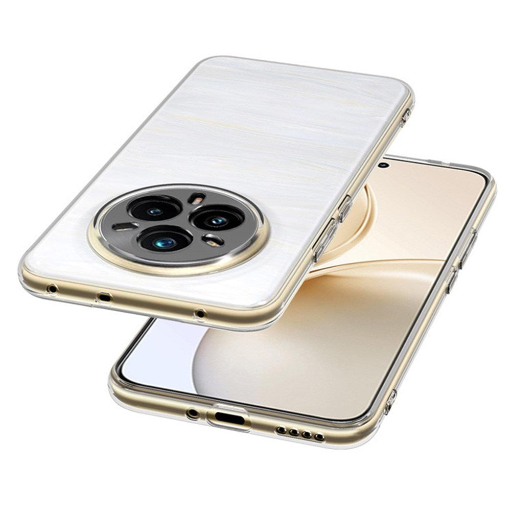 Realme 14 Pro+ (5G) EIDERWOOD Fleksibelt Plast Bak Deksel – Gjennomsiktig