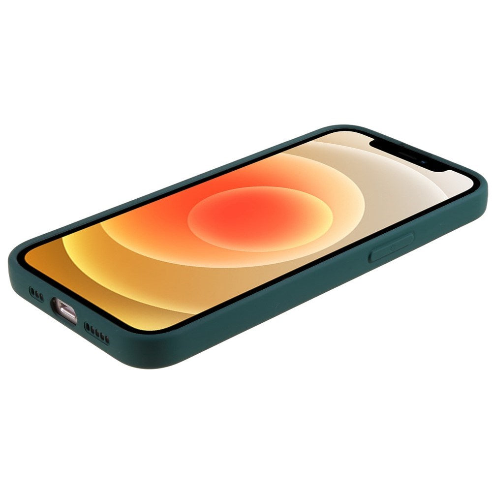 EIDERWOOD iPhone 12 Mini Fleksibelt Plast Deksel - Mørkegrønn