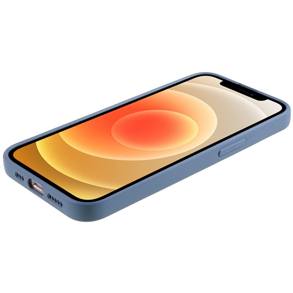 EIDERWOOD iPhone 12 Mini Fleksibelt Plast Deksel - Lys Blå