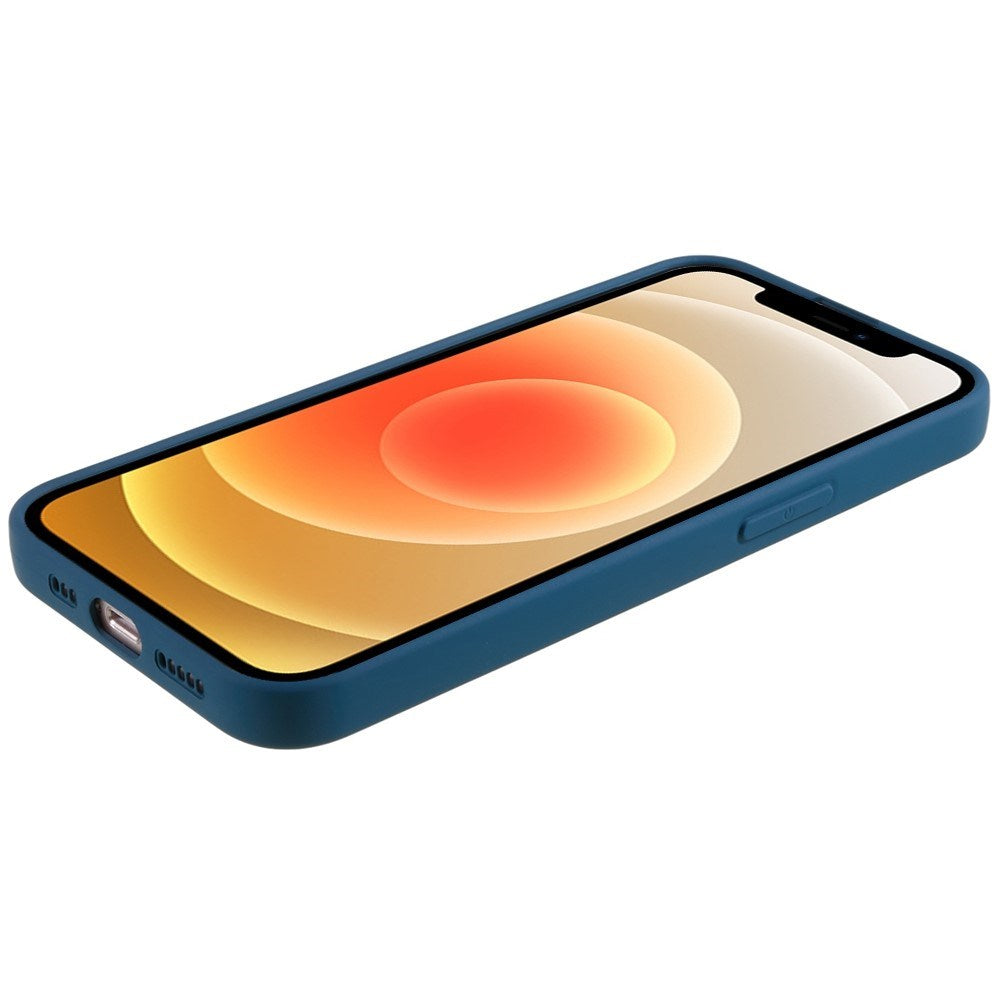 EIDERWOOD iPhone 12 Mini Fleksibelt Plast Deksel - Mørk Blå