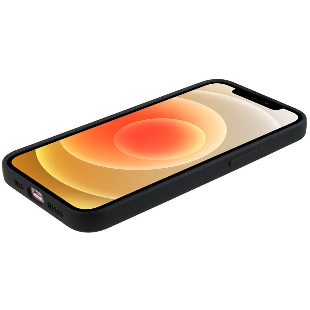 EIDERWOOD iPhone 12 Mini Fleksibelt Plast Deksel - Svart