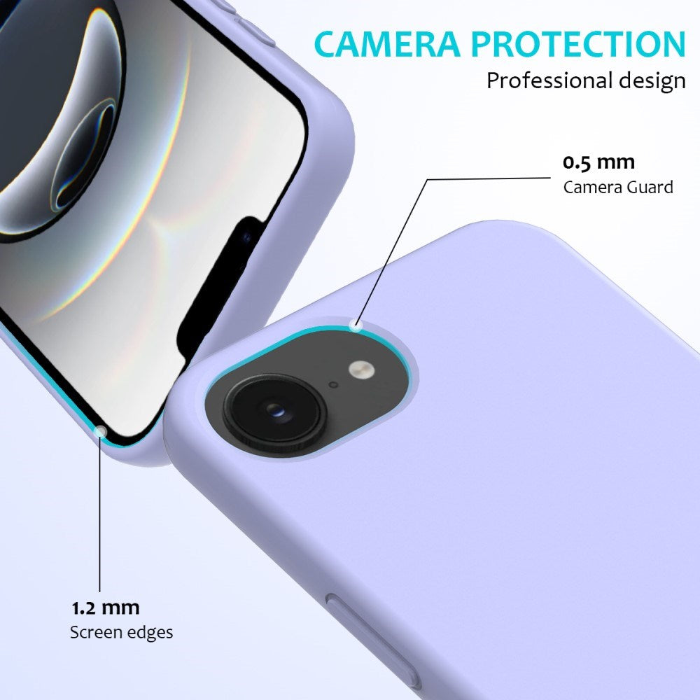 EIDERWOOD iPhone 16e Fôret Silikon Deksel - Lavendel