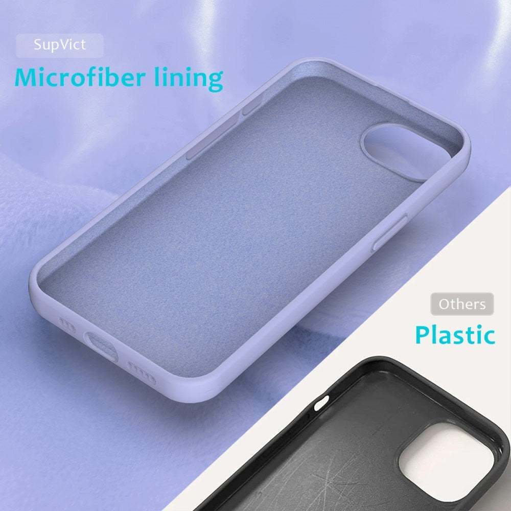 EIDERWOOD iPhone 16e Fôret Silikon Deksel - Lavendel