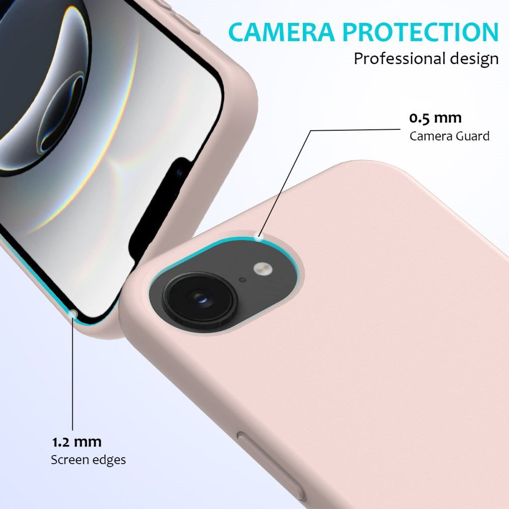 EIDERWOOD iPhone 16e Fôret Silikon Deksel - Rosa