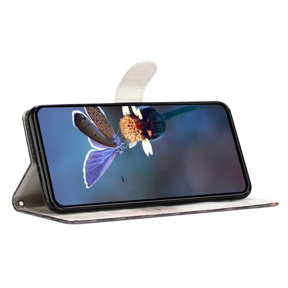EIDERWOOD OnePlus Nord CE4 Lite (5G) Deksel i Kunstskinn med Lommebok og Stropp - Sommerfugl