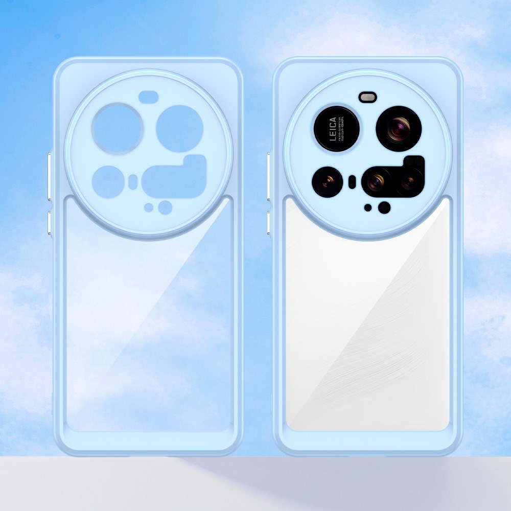 EIDERWOOD Xiaomi 15 Ultra Hybrid Plast Deksel - Gjennomsiktig / Blå