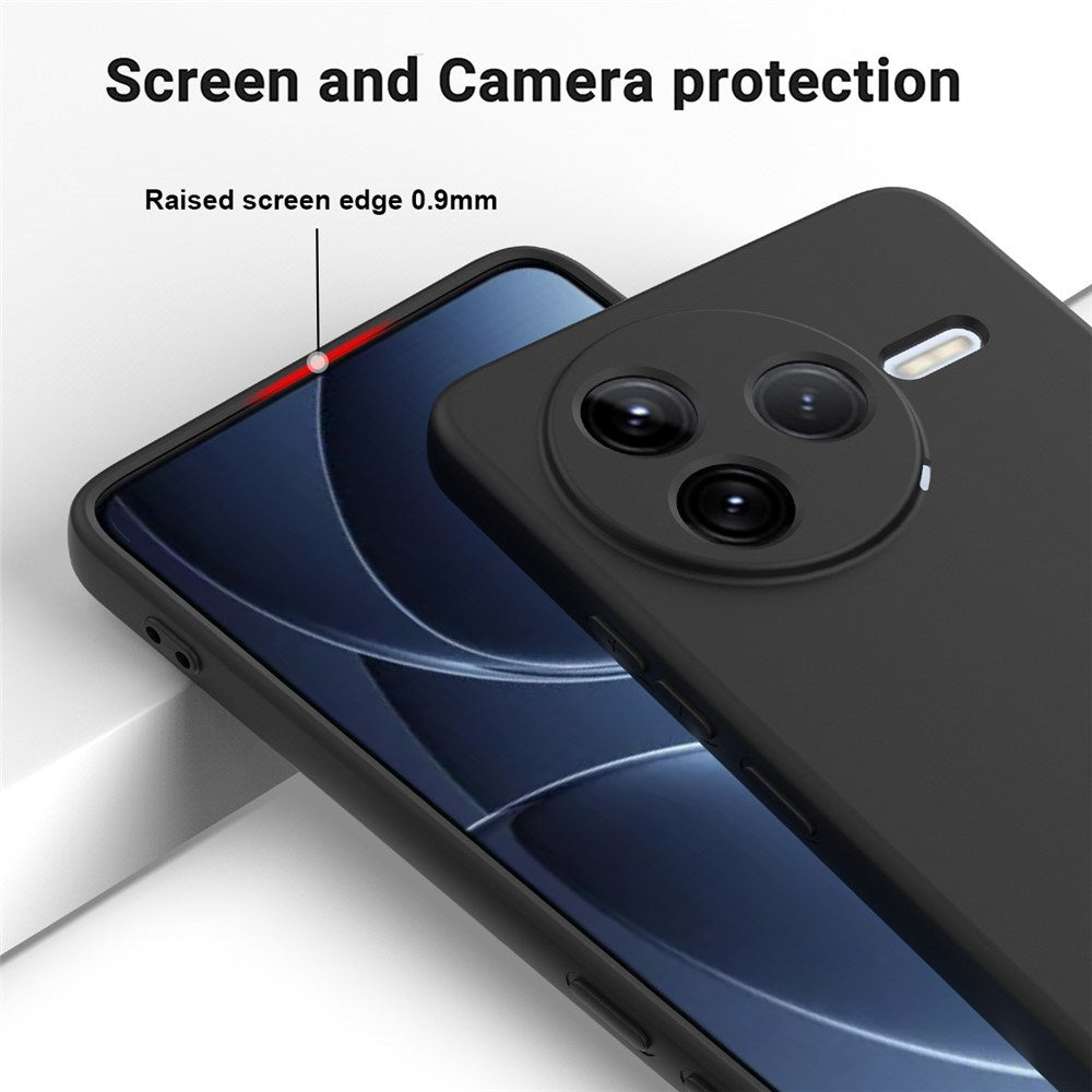 Xiaomi Poco F7 Pro EIDERWOOD Silikon Deksel m. Rem - Svart