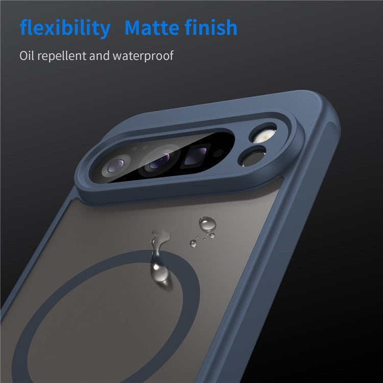 EIDERWOOD Google Pixel 10 Pro XL Hybrid Plast Deksel - MagSafe Kompatibel - Blå