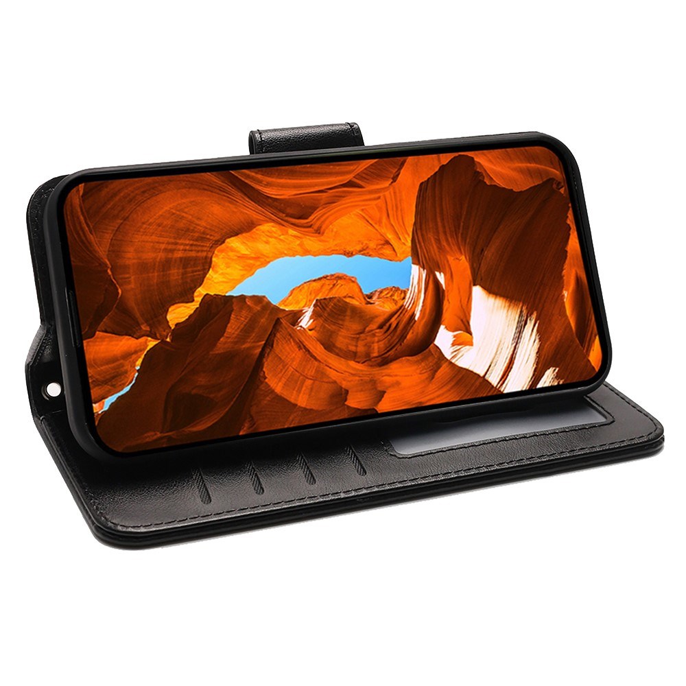 EIDERWOOD Xiaomi 15 Ultra Kunstskinn Flip Deksel - Svart