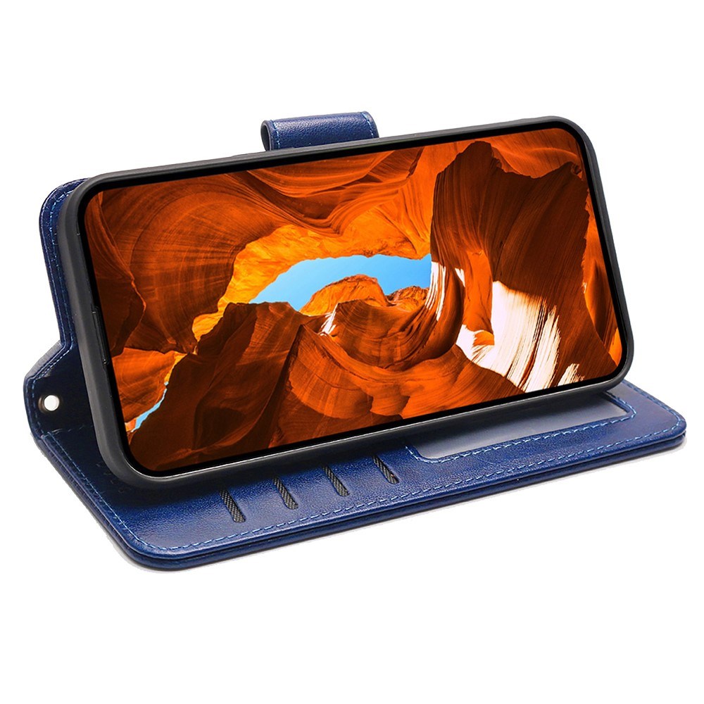 EIDERWOOD Xiaomi 15 Ultra Kunstskinn Flip Deksel - Blå