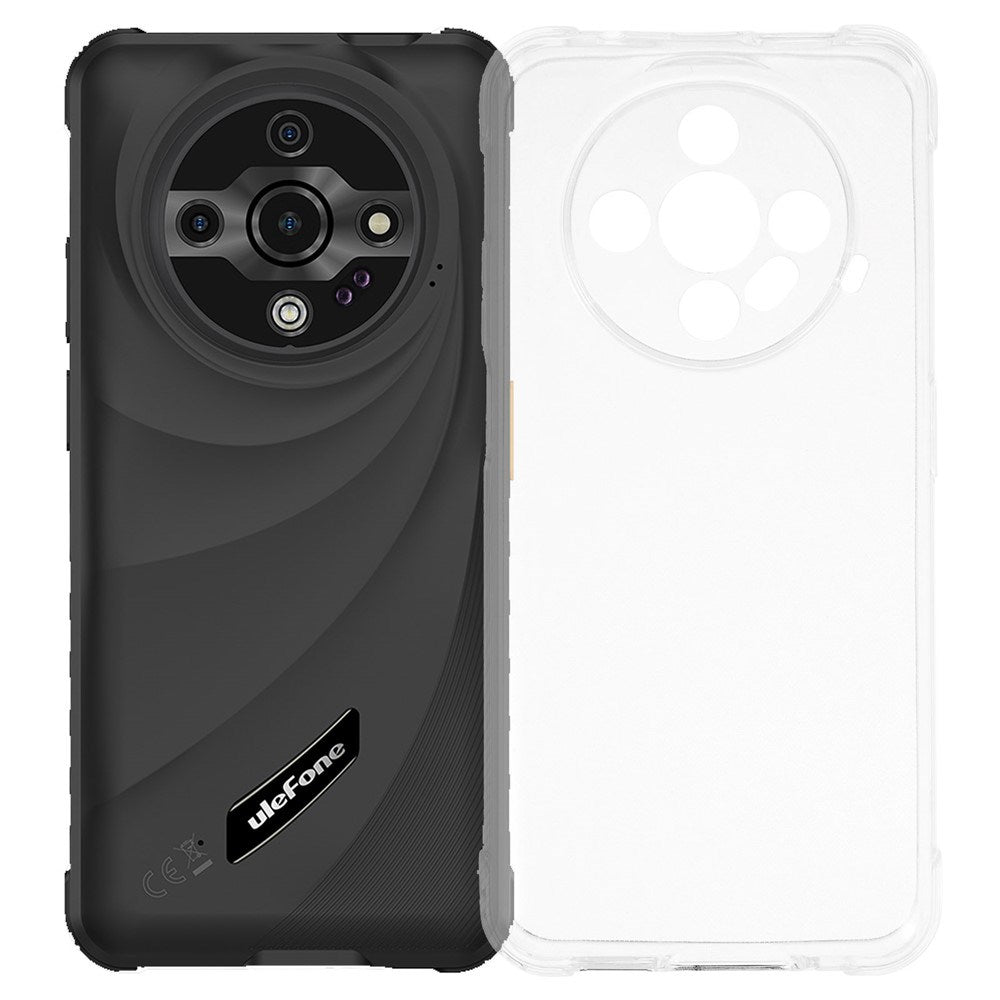 EIDERWOOD Ulefone Armor X31 Pro Fleksibelt Plast Deksel - Gjennomsiktig