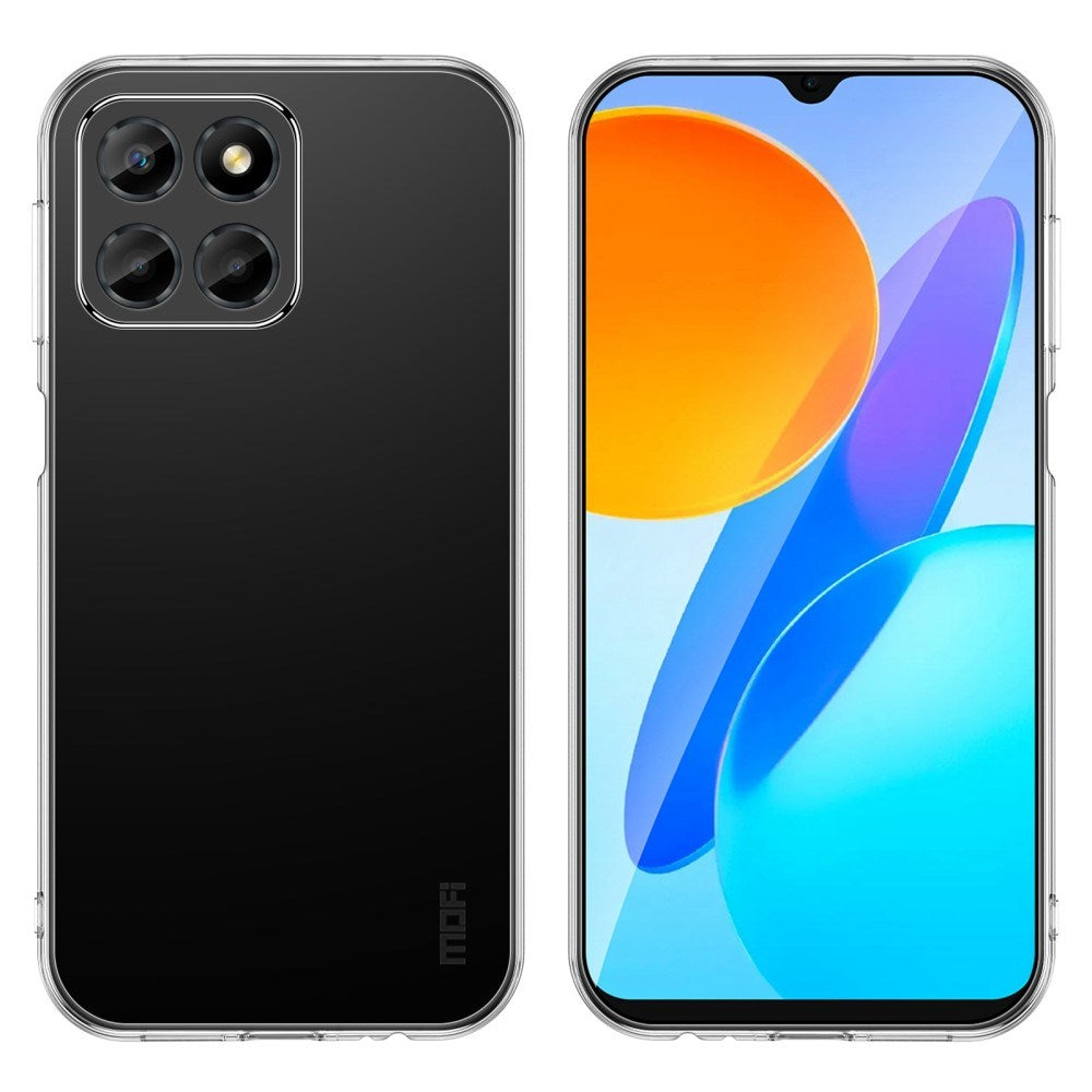 Honor X8 (5G) MOFI Fleksibelt Plast Deksel - Gjennomsiktig