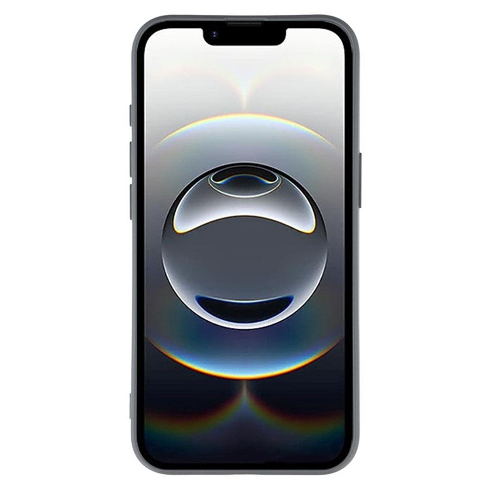 iPhone 16e Beskyttelsessett med Fleksibelt Plast Deksel & Skjermbeskytter - Svart