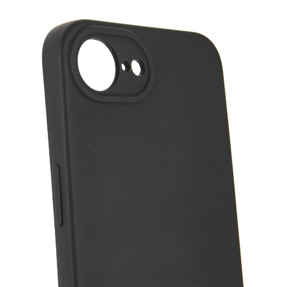 iPhone 17e / 16e EIDERWOOD Fôret Fleksibelt Plast Deksel m. Stropp - Svart