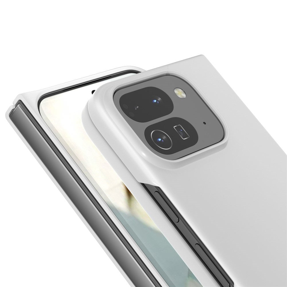 EIDERWOOD Google Pixel 10 Pro Fold Matt Hard Plast Deksel - Hvit