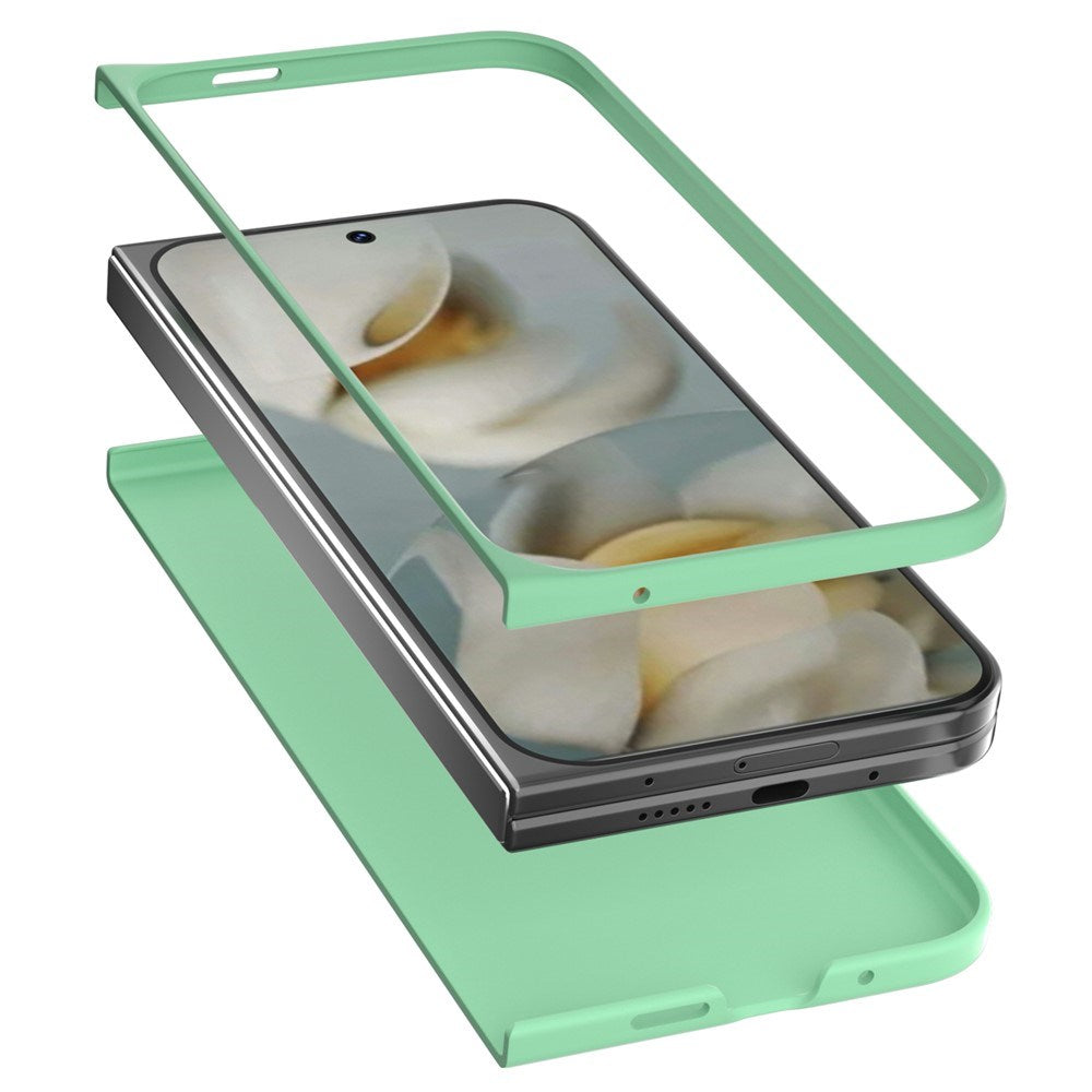 EIDERWOOD Google Pixel 10 Pro Fold Matt Hard Plast Deksel - Lys Grønn