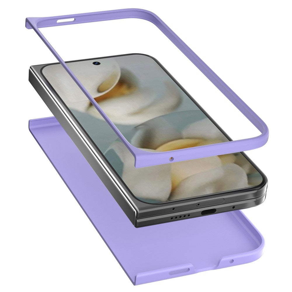 EIDERWOOD Google Pixel 10 Pro Fold Matt Hard Plast Deksel - Lilla