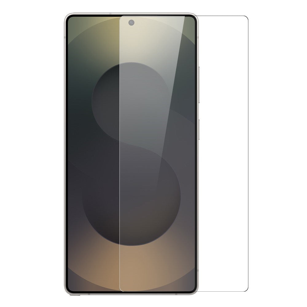 NORTHJO Samsung Galaxy S25 Ultra 2-i-1 Beskyttelsessett med Støtabsorberende Fleksibelt Plast Deksel & Herdet Skjermbeskyttelsesglass - Gjennomsiktig