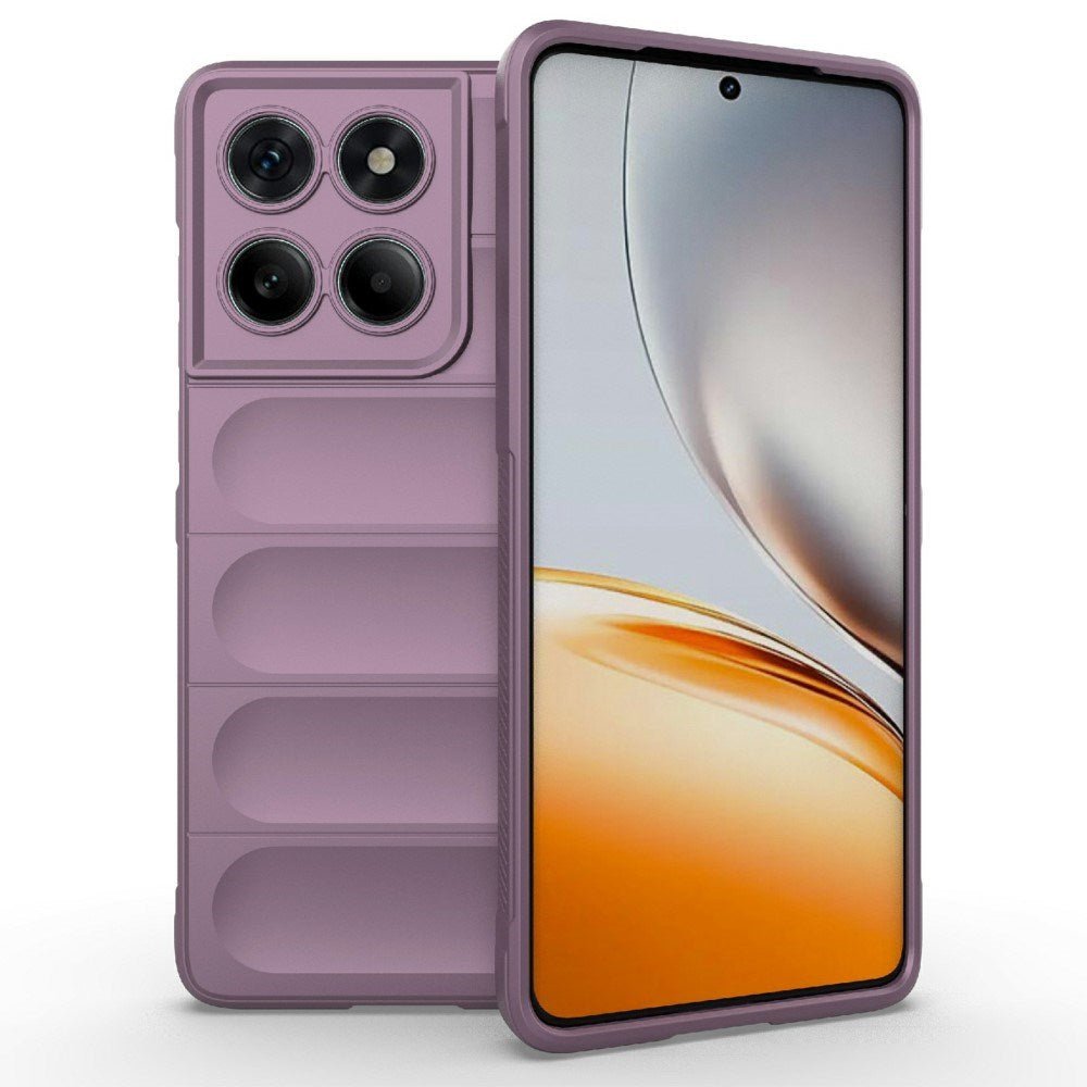 EIDERWOOD Motorola Edge 60 Fusion Fleksibelt Plast Deksel - Lilla