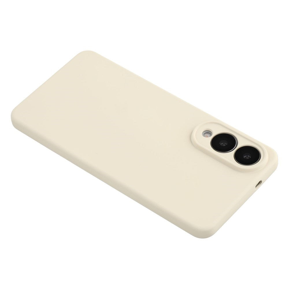 EIDERWOOD Samsung Galaxy S25 Edge Fôret Fleksibelt Plast Deksel - Beige