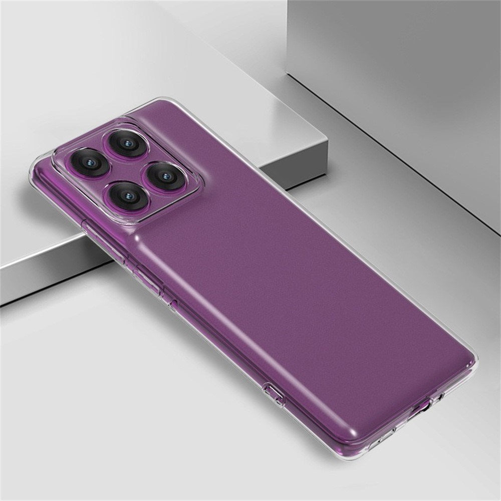 EIDERWOOD Motorola Edge 60 Pro Fusion Deksel - Fleksibel Plast - Gjennomsiktig