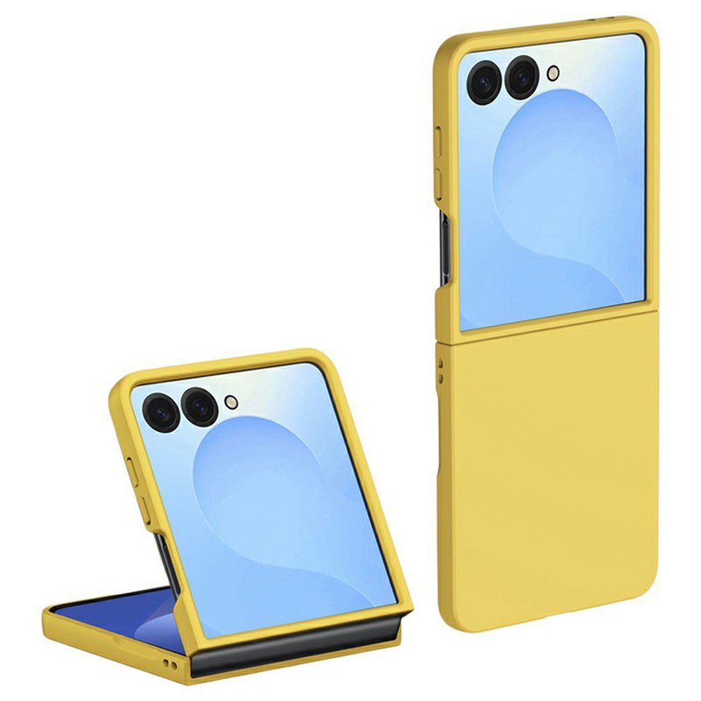 EIDERWOOD Samsung Galaxy Z Flip7 Hard Plast Deksel - Gul