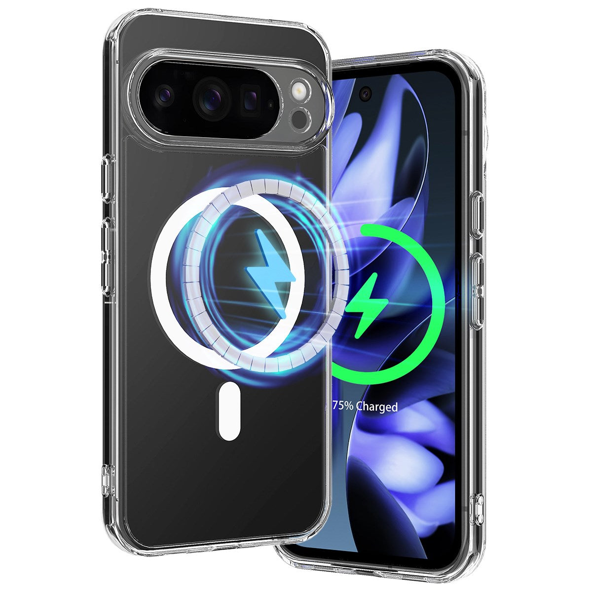 EIDERWOOD Google Pixel 10 Pro XL Hybrid Plast Deksel - MagSafe Kompatibel - Gjennomsiktig