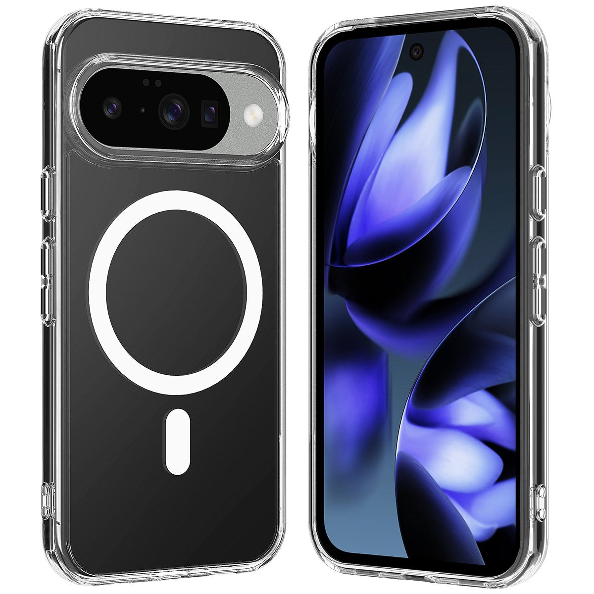 EIDERWOOD Google Pixel 10 Hybrid Plast Deksel - MagSafe Kompatibel - Gjennomsiktig