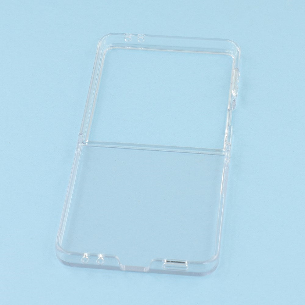 EIDERWOOD Samsung Galaxy Z Flip7 Hard Plast - Mobil Deksel - Gjennomsiktig