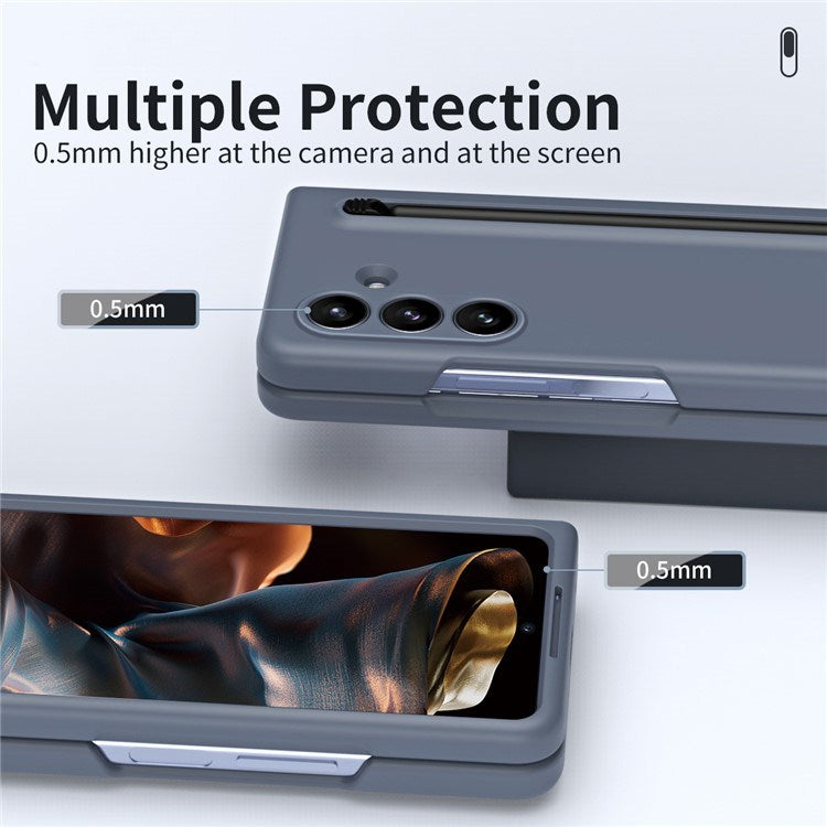 EIDERWOOD Samsung Galaxy Z Fold7 Hard Plast Deksel m. Stylus - Mørkegrå