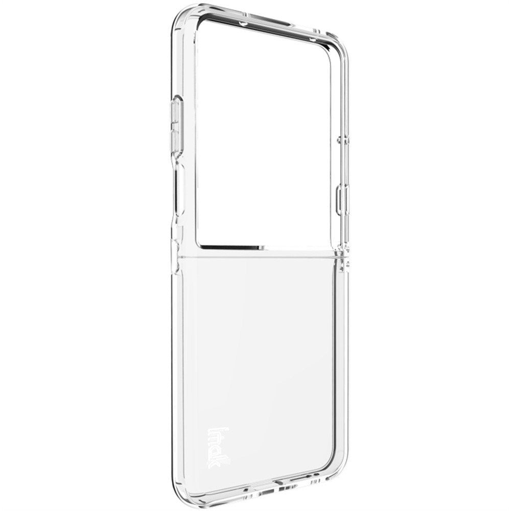 Motorola Razr 70 Ultra / 60 Ultra IMAK Fleksibelt Plast Deksel - Gjennomsiktig