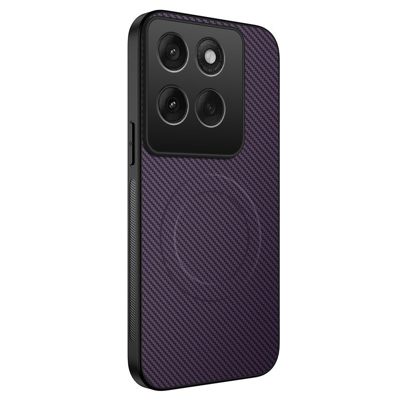 EIDERWOOD Motorola Edge 60 / Edge 60 Fusion Hybrid Deksel med Mønster - MagSafe Kompatibel - Lilla