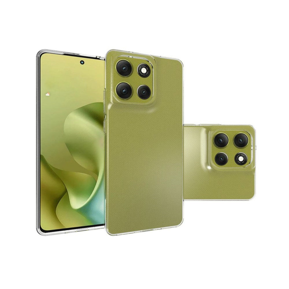 EIDERWOOD Motorola Moto G86 Fleksibel Plast Deksel - Gjennomsiktig