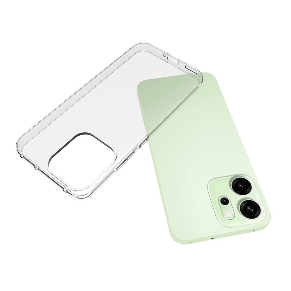 Oppo Reno14 (5G) EIDERWOOD Fleksibelt Plast Deksel - Gjennomsiktig