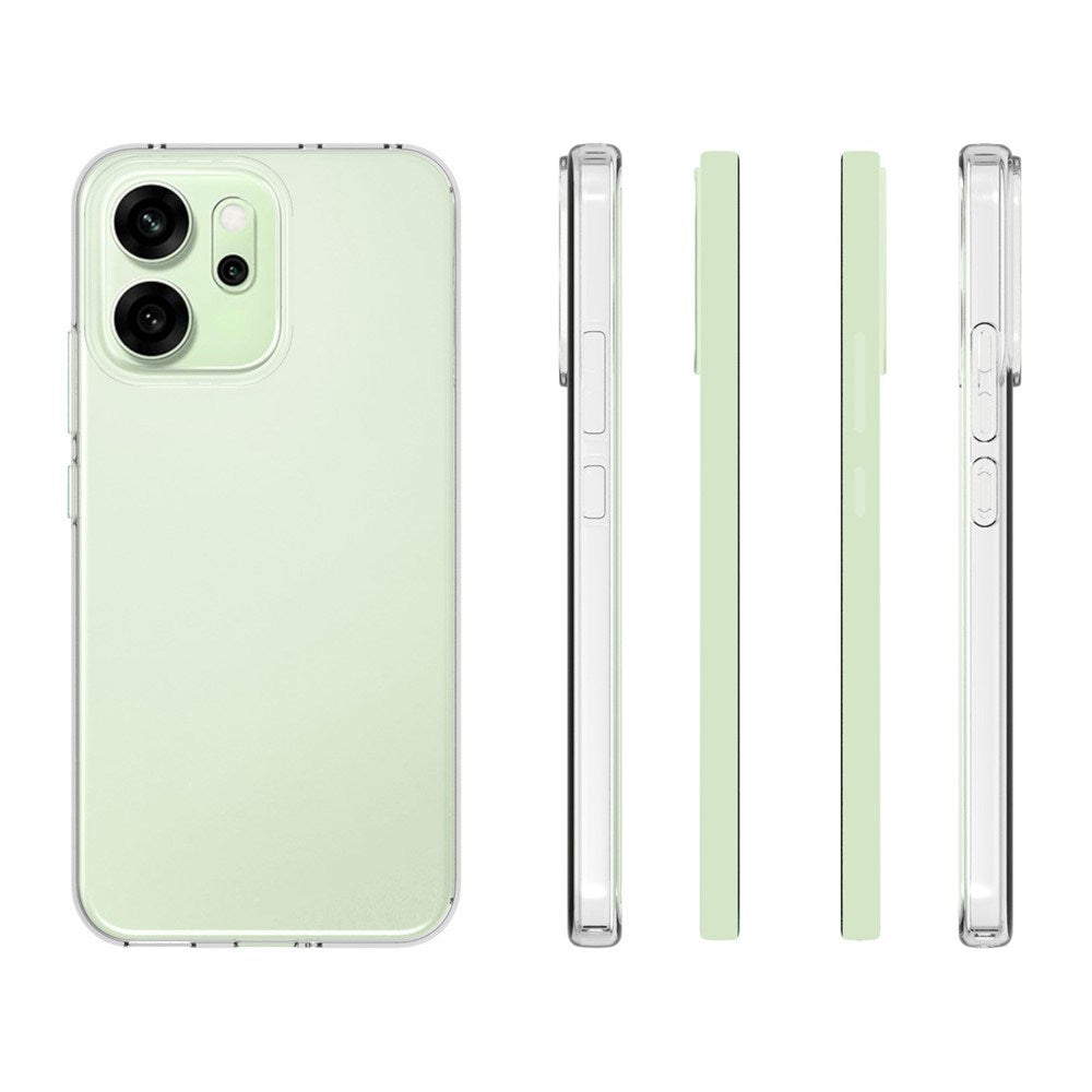 Oppo Reno14 (5G) EIDERWOOD Fleksibelt Plast Deksel - Gjennomsiktig